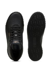 Adidasy Puma Carina 3.0 Mid, Kobiety. Kolor: czarny. Materiał: syntetyk, materiał