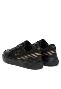 EA7 Emporio Armani Sneakersy 7X000338 AF18614 MZ177 Czarny. Kolor: czarny. Materiał: skóra #4