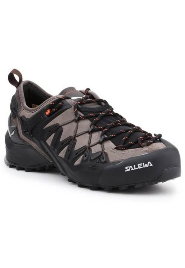 Buty trekkingowe męskie Salewa MS Wildfire Edge. Zapięcie: sznurówki. Kolor: czarny, wielokolorowy. Materiał: materiał, syntetyk. Szerokość cholewki: normalna