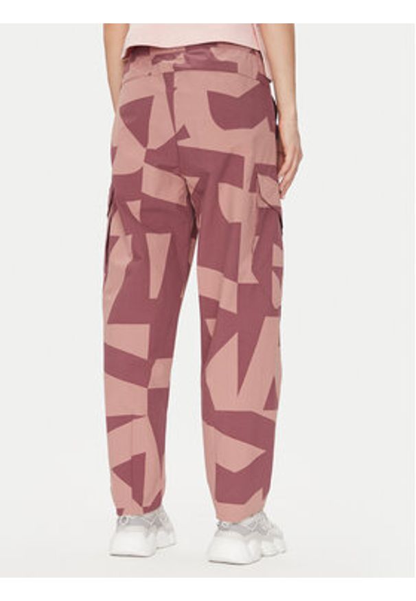 Adidas - adidas Spodnie outdoor Terrex Xploric Cargo JE9430 Różowy Loose Fit. Kolor: różowy. Materiał: syntetyk. Sport: outdoor