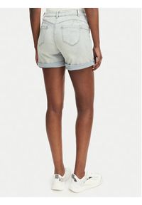 Morgan Szorty jeansowe 241-SHAKU Niebieski Regular Fit. Kolor: niebieski. Materiał: bawełna #5