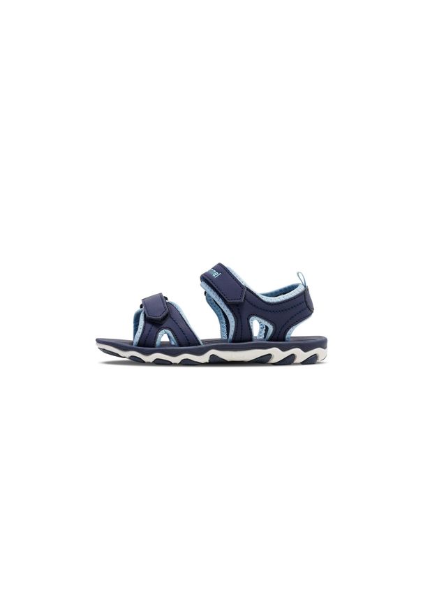 Kapcie dziecięce Hummel sandal sport. Kolor: wielokolorowy, niebieski, fioletowy. Styl: sportowy