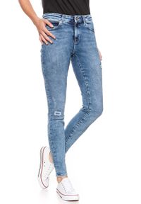 Wrangler - WRANGLER SKINNY WORN INDIGO W28KTX21P 112128339 #10