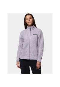 columbia - Sweter Damski Columbia Sweater Weather II. Kolor: fioletowy. Materiał: polar. Sport: turystyka piesza