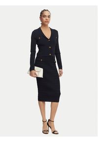 Guess Kardigan W5YR11 Z0130 Granatowy Regular Fit. Kolor: niebieski. Materiał: syntetyk #3