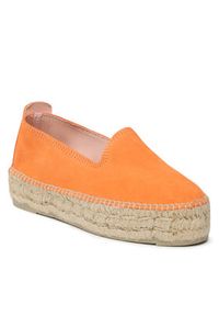 Manebi Espadryle Double Sole Espadrilles R 3.8 D0 Pomarańczowy. Kolor: pomarańczowy. Materiał: skóra, zamsz #5