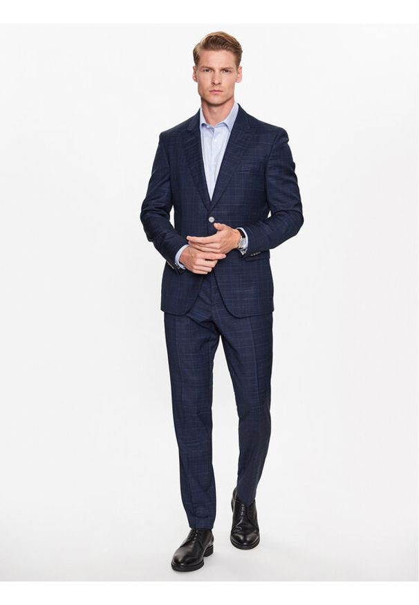 BOSS - Garnitur Boss. Kolor: niebieski