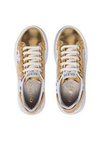 Guess Sneakersy Wilma Star FJ5WIM FAB12 Złoty. Kolor: złoty. Materiał: skóra #6