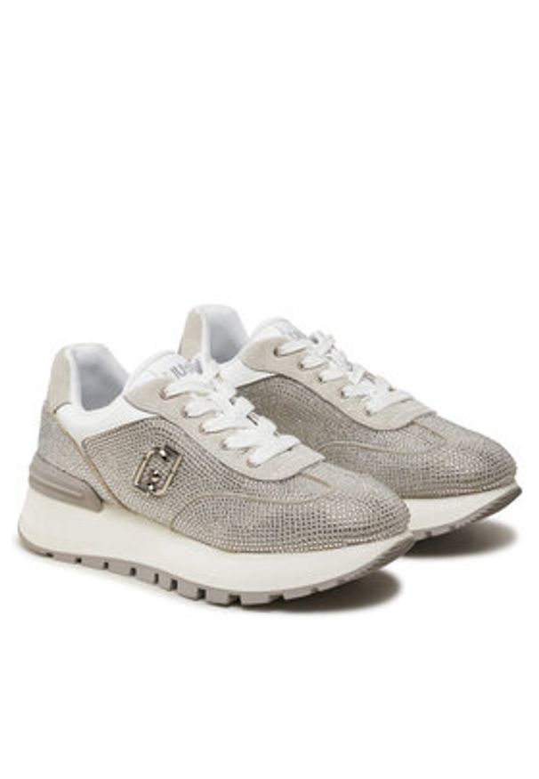 Liu Jo Sneakersy Amazing 23 BF4053 TX288 Szary. Kolor: szary. Materiał: materiał