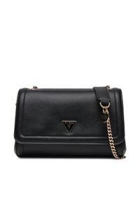 Guess Torebka Noelle II HWZG96 72210 Czarny. Kolor: czarny. Materiał: skórzane