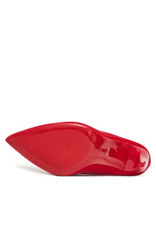 DeeZee Szpilki AB2-4503 Czerwony. Kolor: czerwony. Materiał: skóra. Obcas: na szpilce