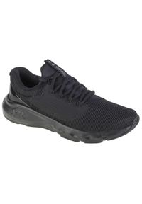 Buty do biegania męskie, Under Armour Charged Vantage 2. Kolor: czarny. Materiał: materiał, syntetyk, tkanina