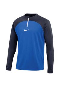 Nike - Męska Koszulka Academy DriFIT Drill Top. Kolor: niebieski