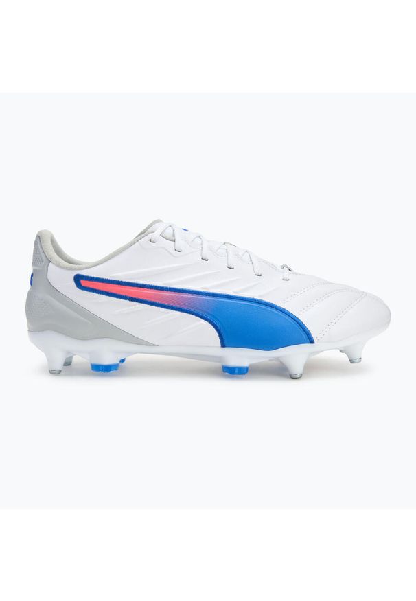 Puma - Buty piłkarskie męskie PUMA King Pro MxSG. Kolor: biały. Sport: piłka nożna