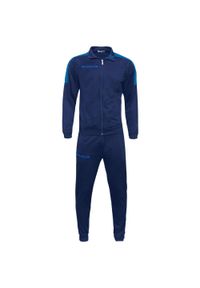 Givova - Dres Męski Tuta Revolution. Kolor: niebieski. Materiał: dresówka #1
