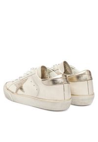 GOLDEN GOOSE - Golden Goose Sneakersy Super-Star Classic With List GWF00101.F007558.10698 Écru. Kolor: kremowy. Materiał: skóra #3
