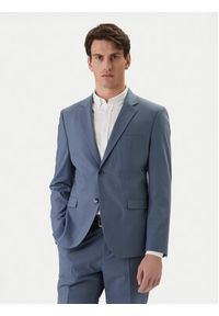 Hugo - HUGO Garnitur Arti-Hesten253X 50544524 Niebieski Extra Slim Fit. Kolor: niebieski. Materiał: syntetyk #9