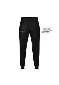 Czarne Spodnie Sportowe Givova 4XL - Wygodne i Oddychające. Kolor: czarny. Sport: fitness