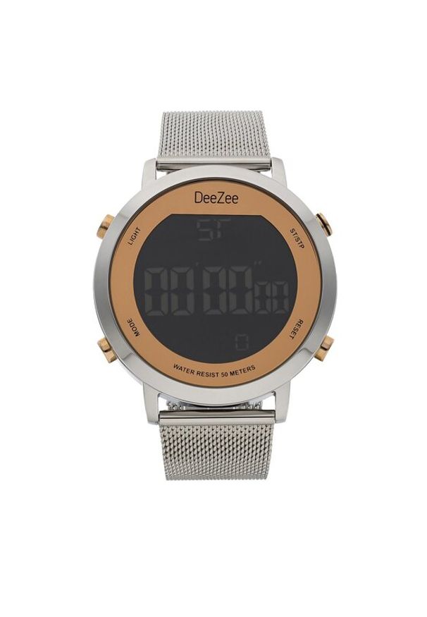 DeeZee Zegarek 030202040 Srebrny. Kolor: srebrny