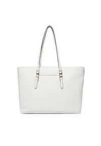 MICHAEL Michael Kors Torebka Quinn 30T5SQNT9L Biały. Kolor: biały. Materiał: skórzane #4