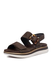 Remonte Sandały CEO-D1J62-25 Brązowy ciemny. Kolor: brązowy. Materiał: zamsz, skóra #2