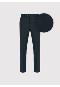 Pako Lorente - PAKO LORENTE – Wełniane spodnie garniturowe w kolorze zielonym. Okazja: na spotkanie biznesowe. Kolor: zielony. Materiał: wełna. Styl: biznesowy, elegancki #5