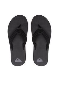 Quiksilver Japonki AQYL101323 Czarny. Kolor: czarny. Materiał: zamsz, skóra #3
