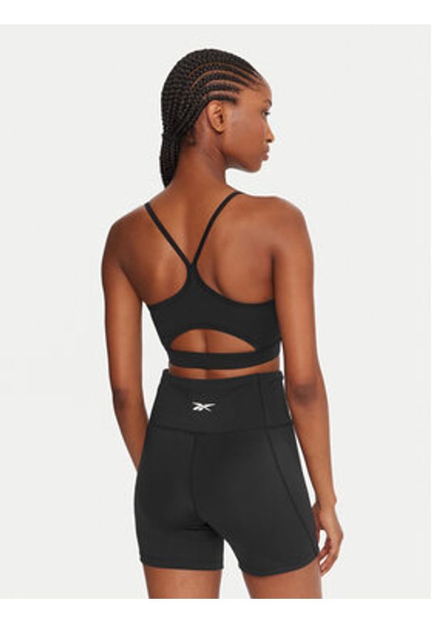 Reebok Biustonosz sportowy Reebok X Ewa Chodakowska RK25312CCW Czarny. Kolor: czarny. Materiał: syntetyk