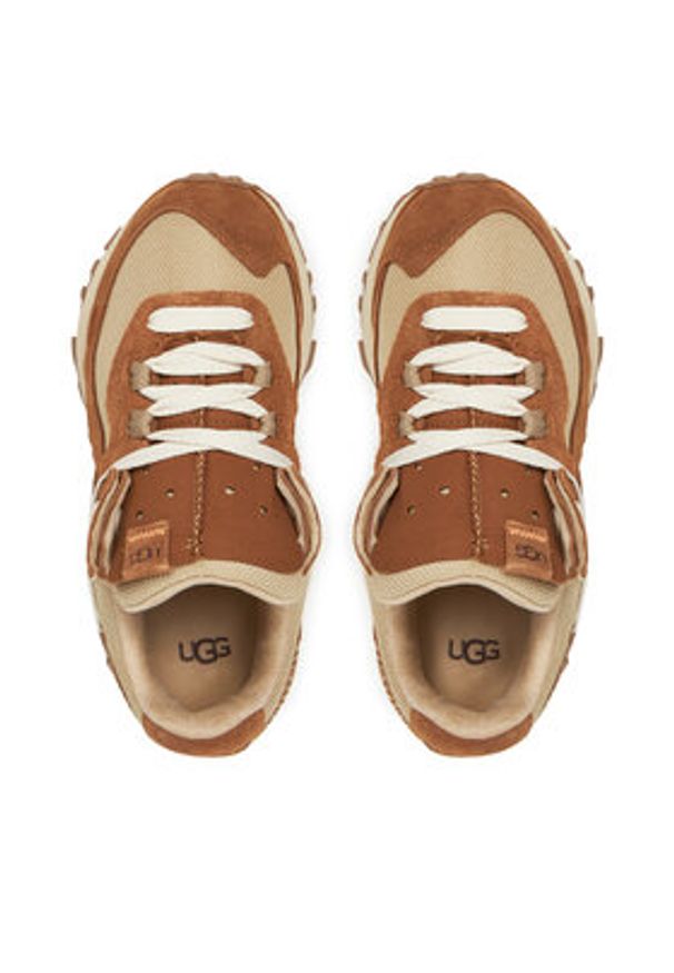 Ugg Sneakersy W Retrofi Low 1167491 Brązowy. Kolor: brązowy. Materiał: zamsz, skóra