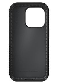 Speck Presidio2 Grip - Etui iPhone 15 Pro (Black / Slate Grey / White)