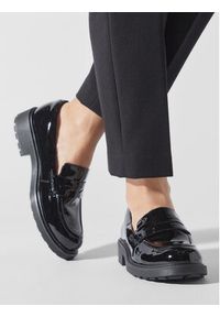 Clarks Mokasyny Orinoco 2 Penny 261747874 Czarny. Kolor: czarny. Materiał: skóra, lakier #4