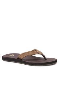 Japonki Quiksilver. Kolor: brązowy