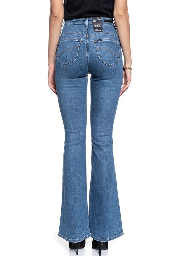 Lee - SPODNIE LEE DAMSKIE Flare JACKSON WORN L30FMXAX SAMPLE 112106432