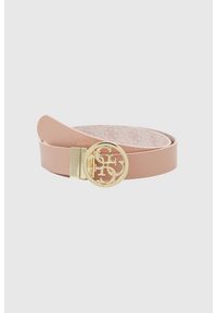 Guess - GUESS Różowy pasek damski Noelle H35, Rozmiar M. Kolor: różowy