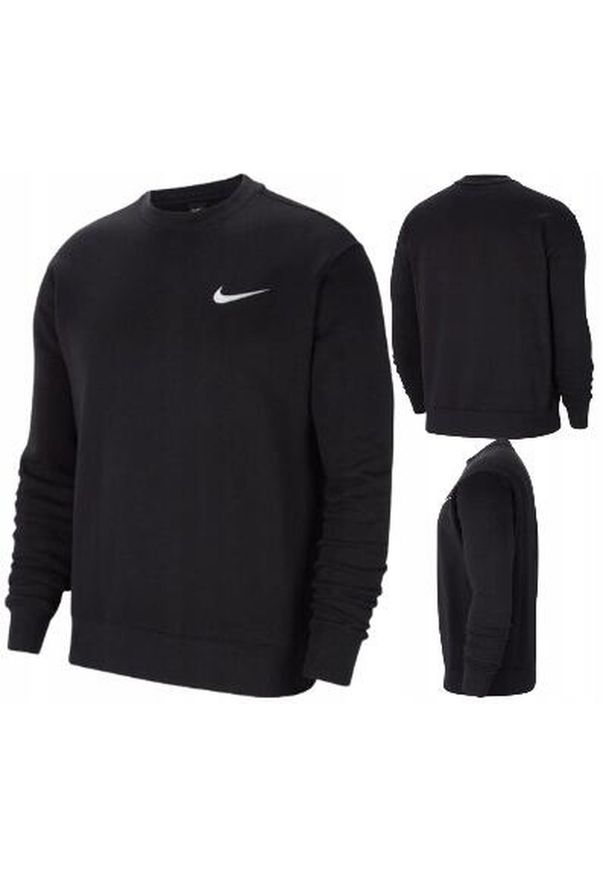 Bluza do piłki nożnej męska Nike Park 20 Fleece Crew. Kolor: czarny. Sport: piłka nożna