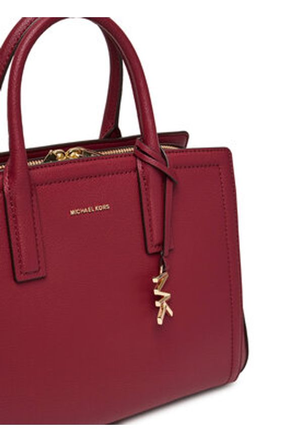 MICHAEL Michael Kors Torebka Laila 30R5G9IS6L Bordowy. Kolor: czerwony. Materiał: skórzane