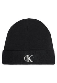 Calvin Klein Czapka Monogram Embro Beanie K50K512145 Szary. Kolor: szary. Materiał: poliester #1