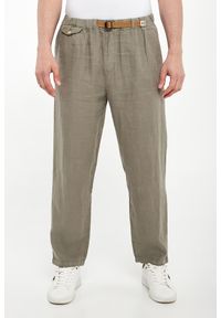 Aeronautica Militare - Spodnie męskie lniane AERONAUTICA MILITARE. Materiał: len #2