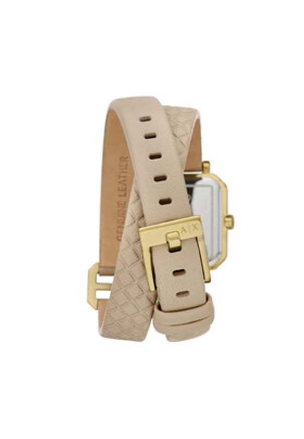 Armani Exchange Zegarek Classic AX5728 Beżowy. Kolor: beżowy