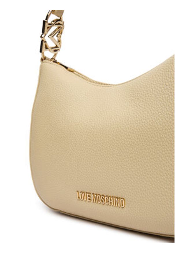 Love Moschino - LOVE MOSCHINO Torebka JC4012PP1OLB0129 Beżowy. Kolor: beżowy. Materiał: skórzane