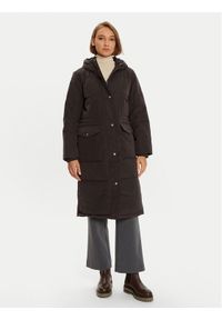 Wrangler Płaszcz zimowy 112358031 Brązowy Oversize. Kolor: brązowy. Materiał: syntetyk. Sezon: zima