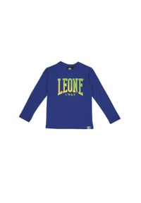 LEONE 1947 APPAREL - Koszulka z bawełna na outdoor na co dzień. Kolor: niebieski. Materiał: bawełna. Sport: outdoor #1