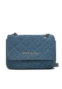 VALENTINO - Valentino Torebka Ocarina Denim VBS7SP05RE Niebieski. Kolor: niebieski