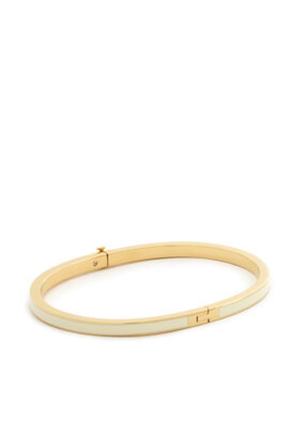 Tory Burch Bransoletka Kira 152856 Złoty. Materiał: metalowe. Kolor: złoty