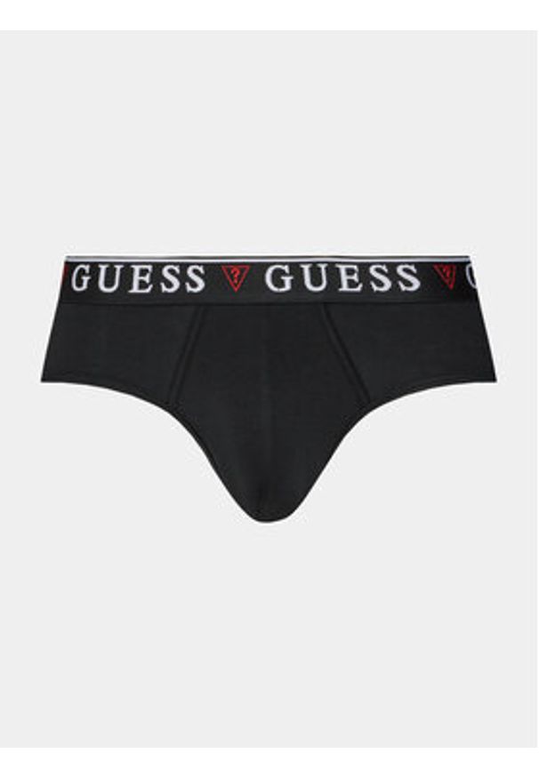 Guess Komplet 3 par slipów Brian U97G00 KCD31 Kolorowy. Materiał: bawełna. Wzór: kolorowy