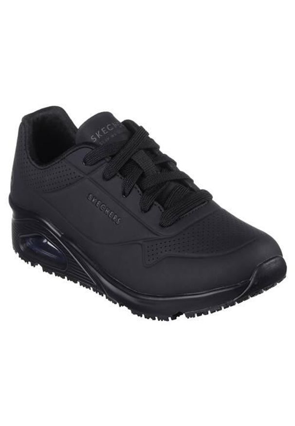 skechers - Buty do chodzenia damskie Skechers 108021ECBLK. Kolor: czarny. Materiał: materiał, syntetyk. Szerokość cholewki: normalna. Sport: turystyka piesza