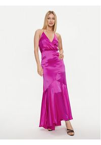 Marciano Guess Sukienka wieczorowa 4GGK56 9719Z Fioletowy Regular Fit. Kolor: fioletowy. Materiał: jedwab. Styl: wizytowy #4