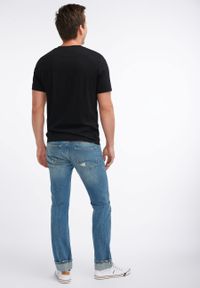 Mustang - MUSTANG CHICAGO TAPERED MĘSKIE SPODNIE JEANSOWE DENIM BLUE 1006144 5000 784 #5