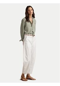 Polo Ralph Lauren Koszula 211971514500 Zielony Classic Fit. Typ kołnierza: polo. Kolor: zielony. Materiał: bawełna #3