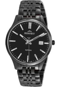 Zegarek Bisset Szwajcarski zegarek męski Bisset BSDF38 szafirowe szkło grafitowy. Kolor: szary, niebieski, wielokolorowy #1